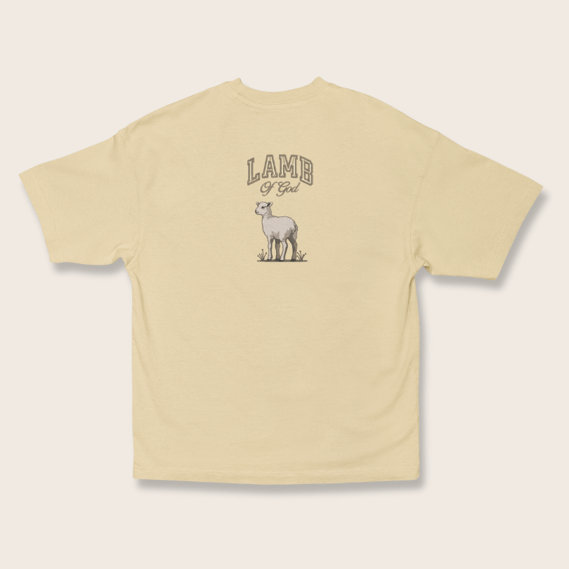 Camiseta Oversized - The Lamb of God