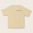 Camiseta Oversized - Versículo Personalizado