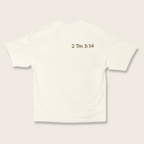 Camiseta Oversized - Versículo Personalizado