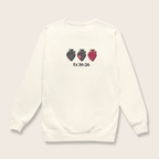 Moletom - Tirarei de vocês o coração de pedra