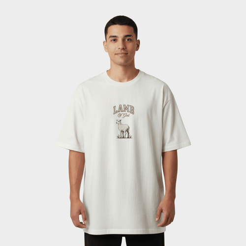Camiseta Oversized - The Lamb of God