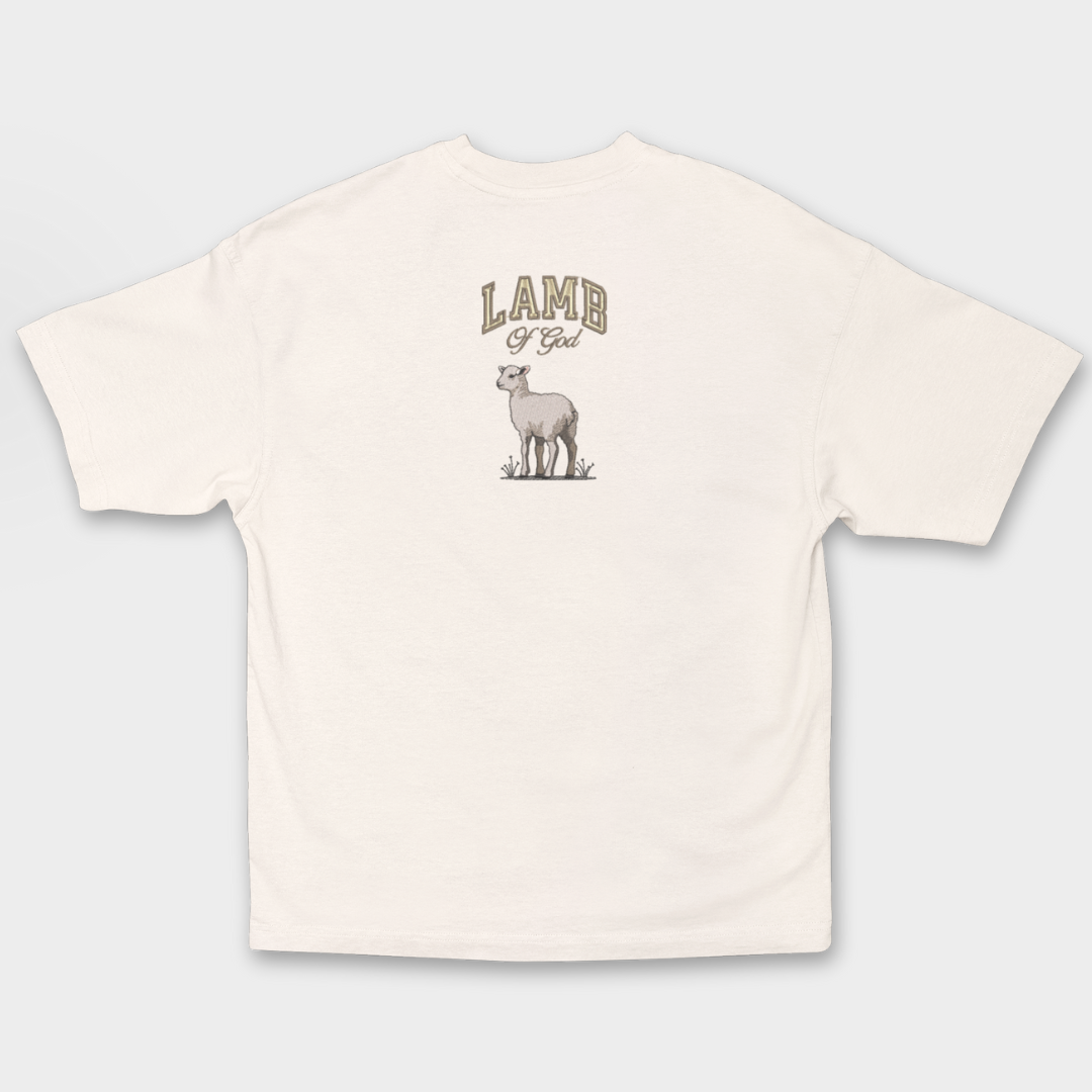 Camiseta Oversized - The Lamb of God